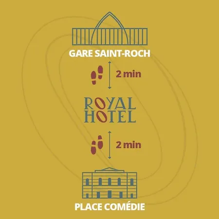 Royal - Centre Comedie ホテル 3*